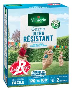 Gazon Ultra Résistant - Label Rouge - 3 KG